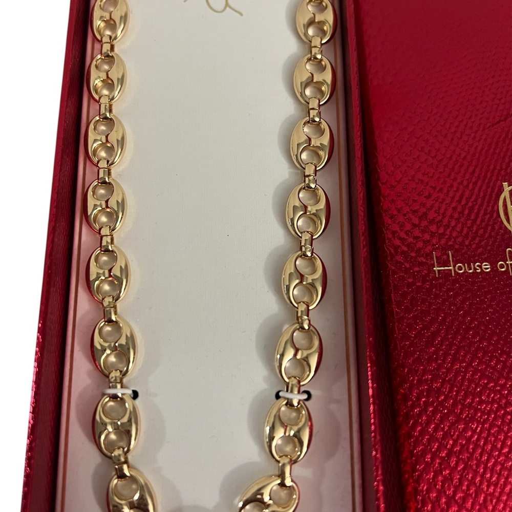 House of Harlow 1960 Gold Link Necklace